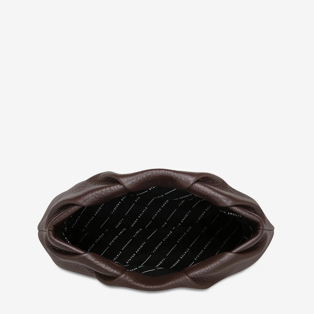 Status Anxiety The Moment Clutch Cocoa