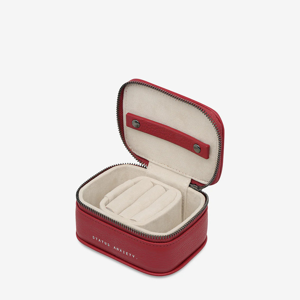 Status Anxiety Heartbreaker Jewellery Case Rouge