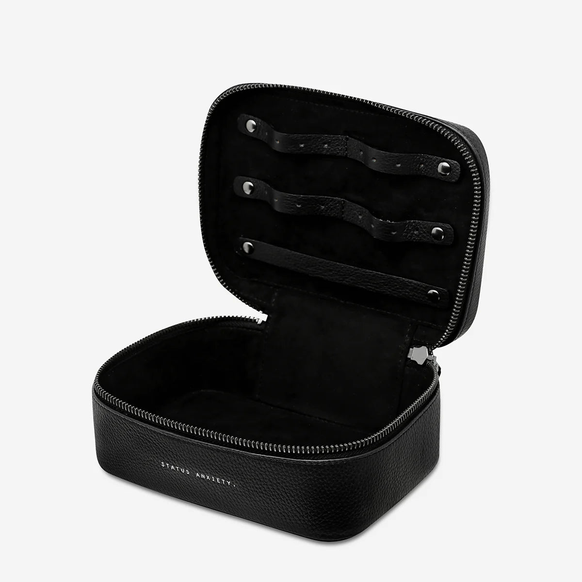 Status Anxiety Shining Armour Jewellery Case Black