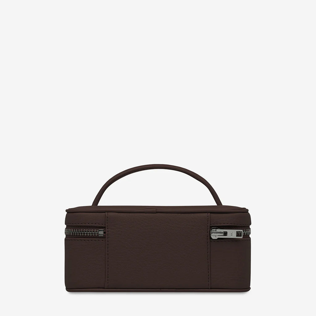 Status Anxiety Shining Armour Jewellery Case Cocoa