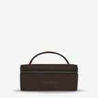 Status Anxiety Shining Armour Jewellery Case Cocoa