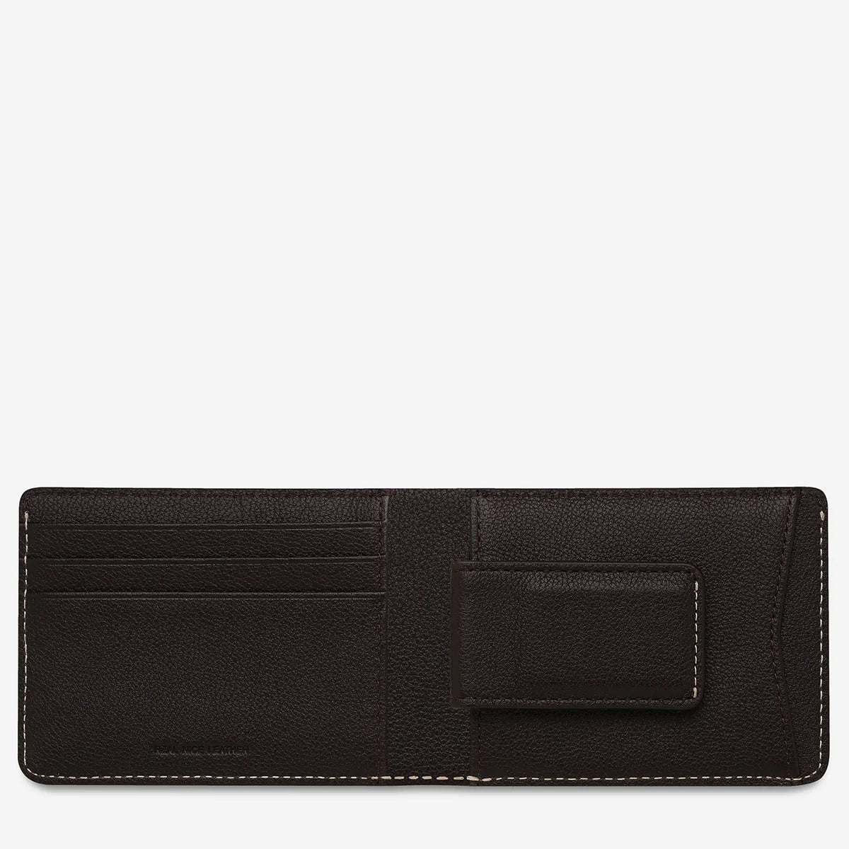 Status Anxiety Ethan Wallet Chocolate
