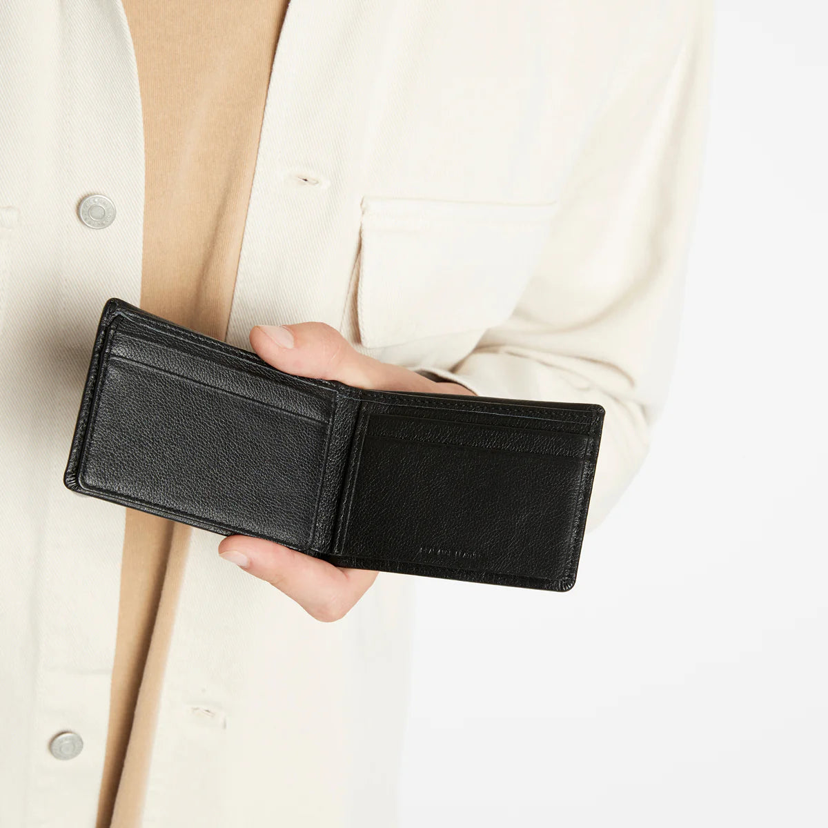 Status Anxiety Jonah Wallet Black