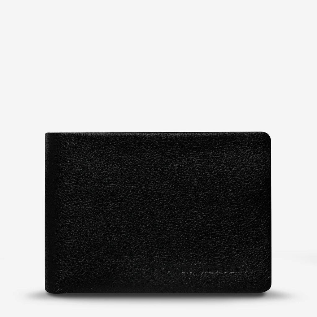 Status Anxiety Jonah Wallet Black