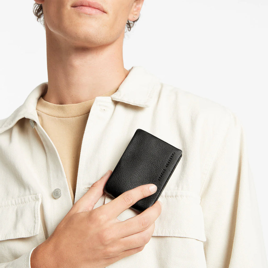 Status Anxiety Jonah Wallet Black