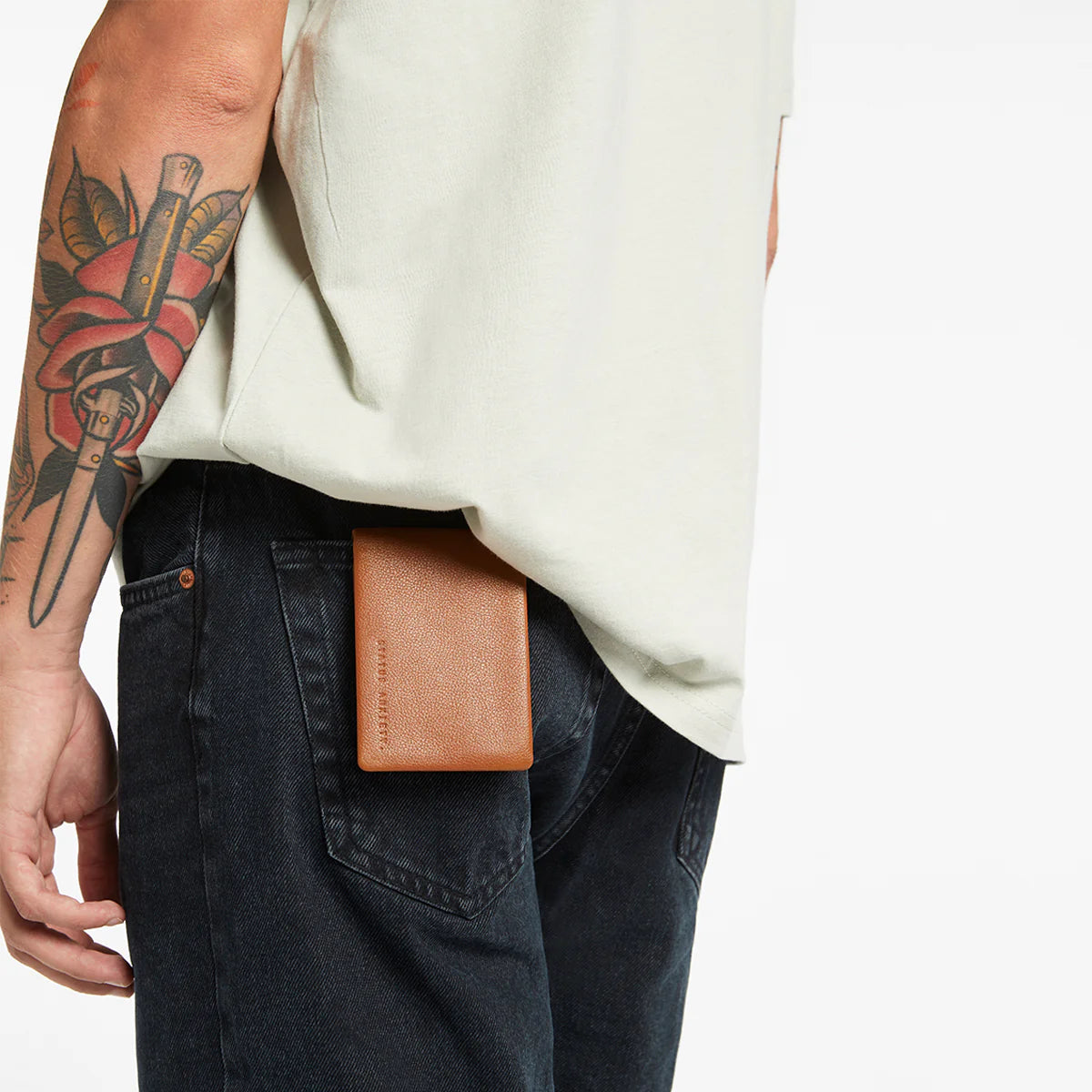 Status Anxiety Jonah Wallet Camel