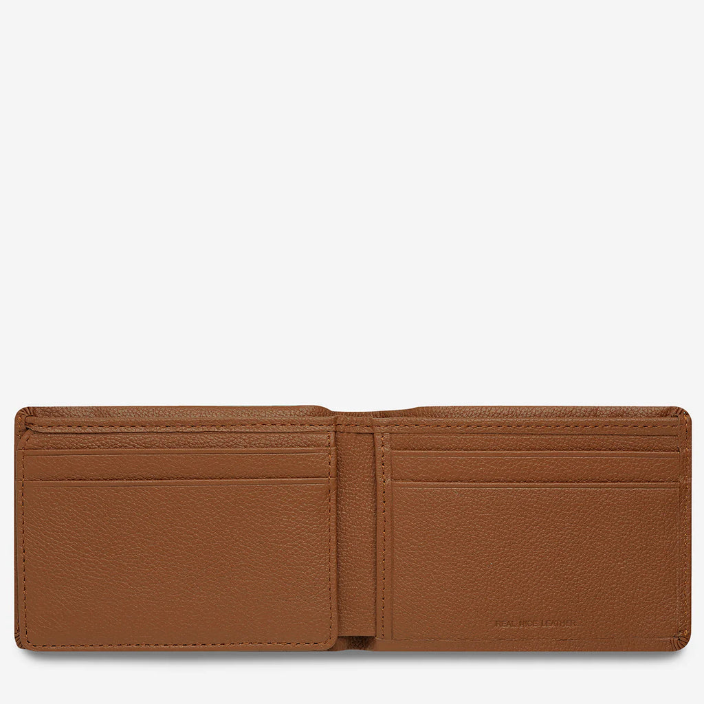 Status Anxiety Jonah Wallet Camel