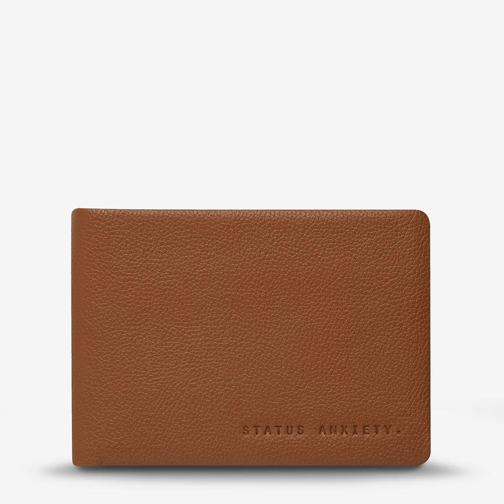 Status Anxiety Jonah Wallet Camel