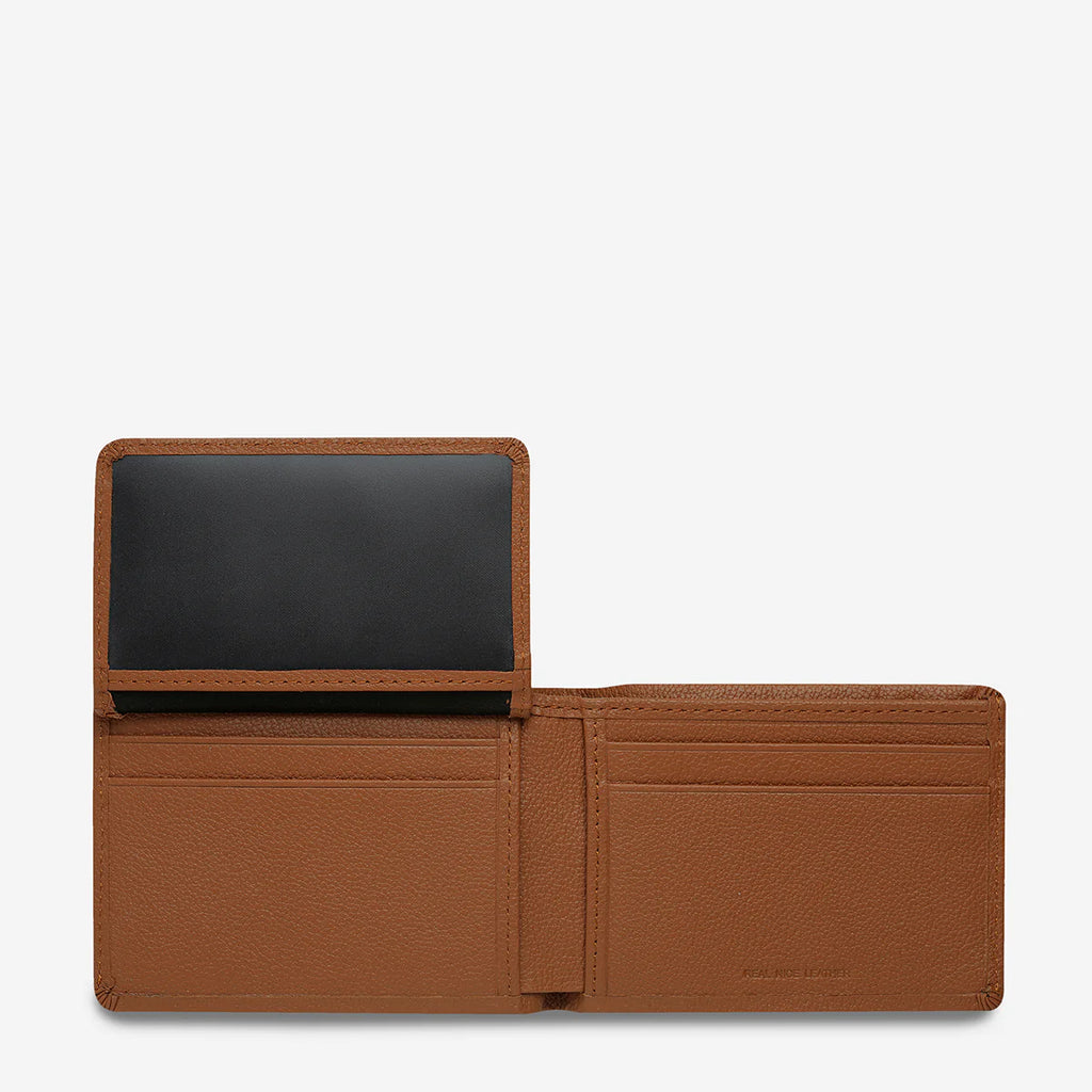 Status Anxiety Jonah Wallet Camel