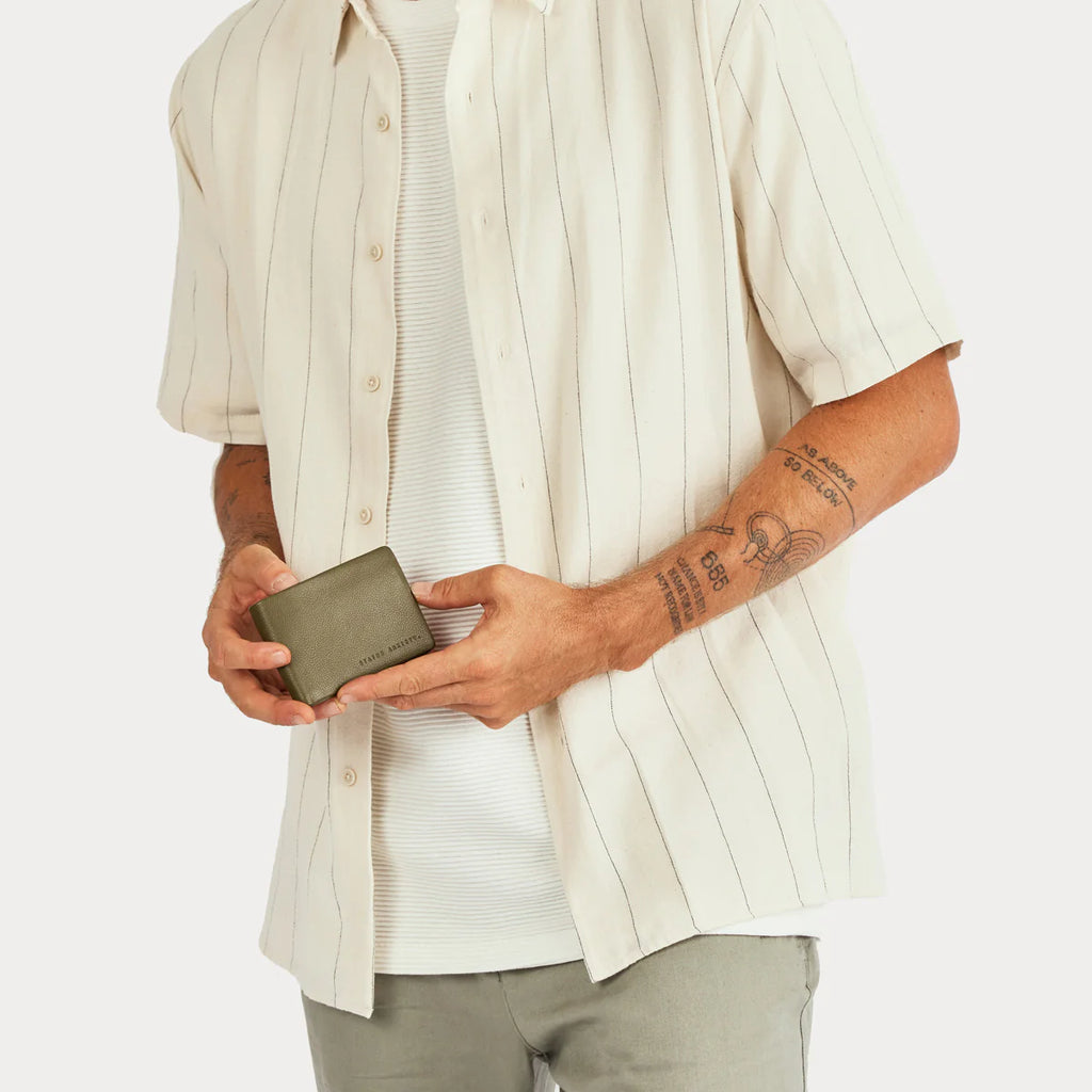 Status Anxiety Jonah Wallet Khaki