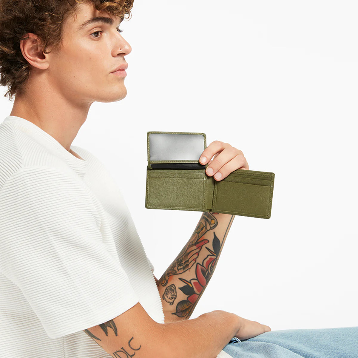 Status Anxiety Jonah Wallet Khaki