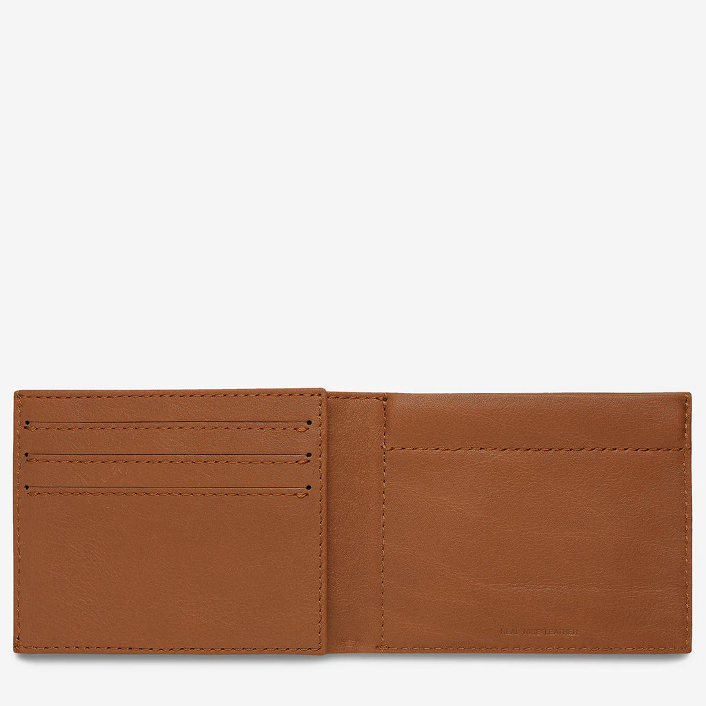 Status Anxiety Noah Wallet Camel