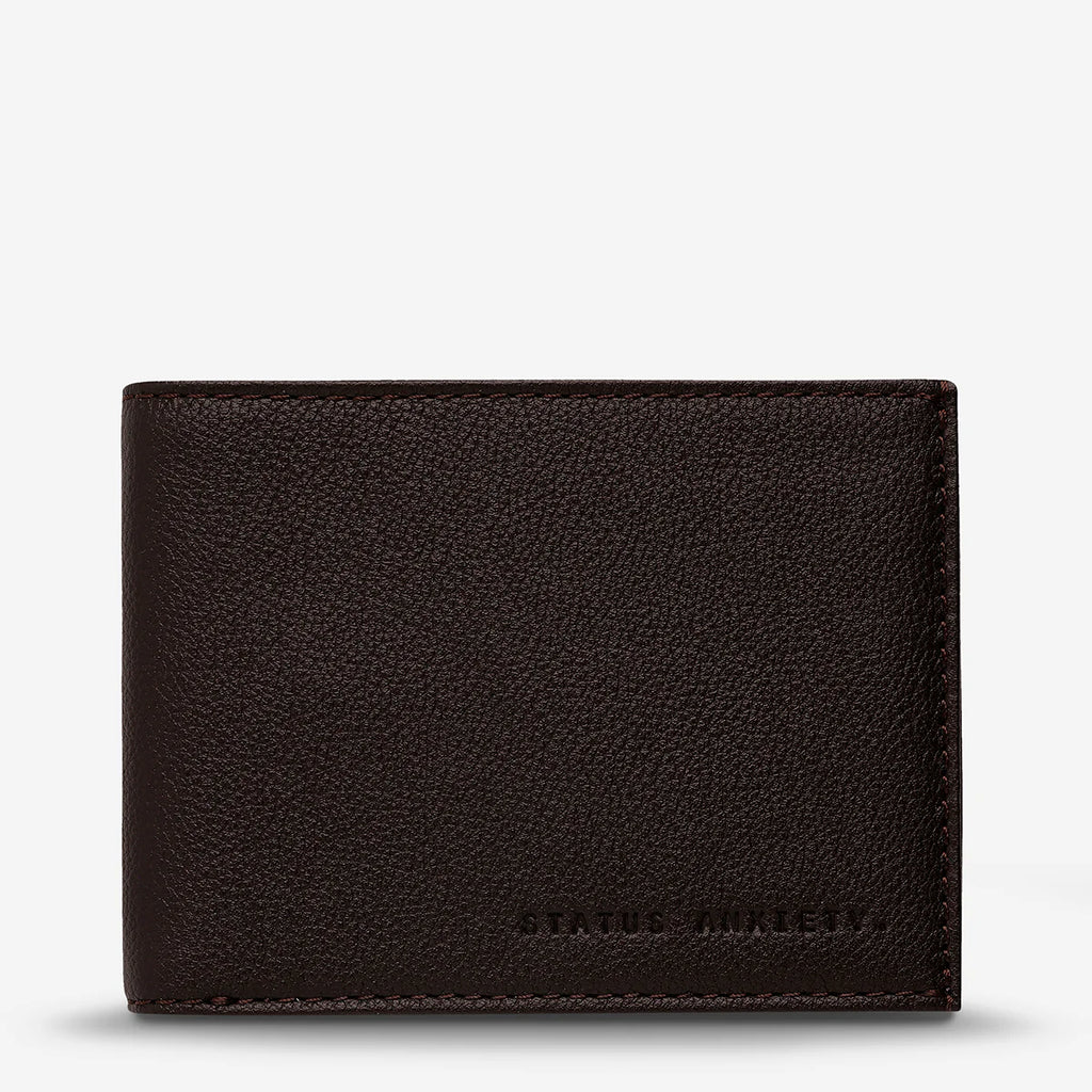 Status Anxiety Noah Wallet Chocolate