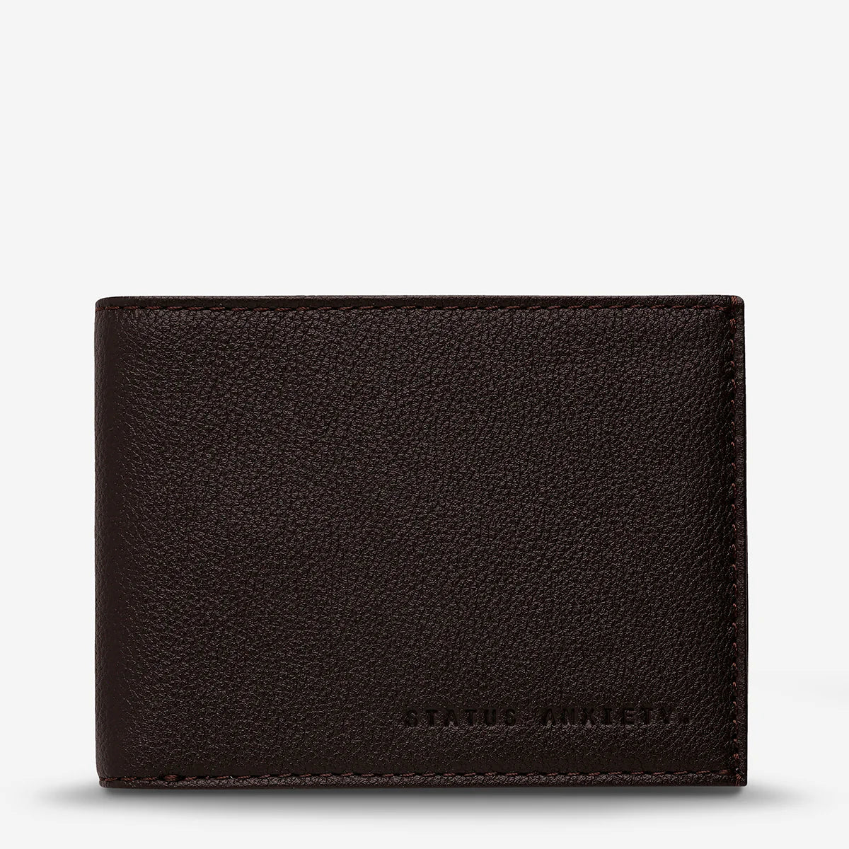 Status Anxiety Noah Wallet Chocolate