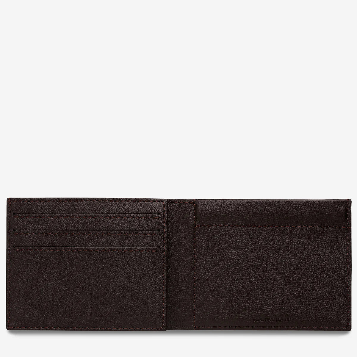 Status Anxiety Noah Wallet Chocolate
