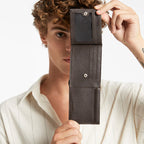 Status Anxiety Noah Wallet Chocolate