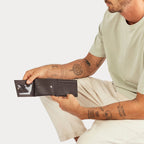 Status Anxiety Noah Wallet Chocolate