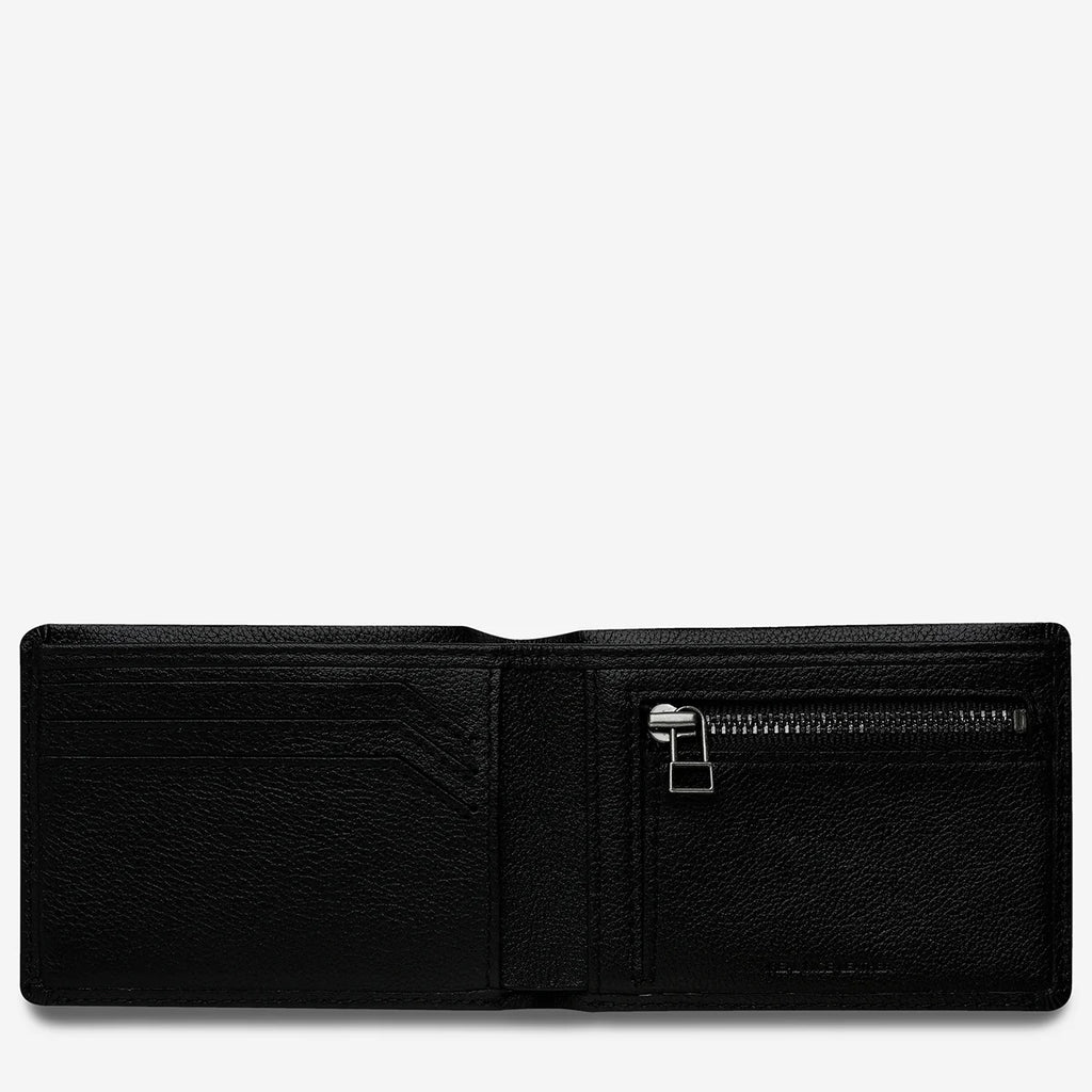Status Anxiety Otis Wallet Black