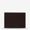 Status Anxiety Otis Wallet Chocolate