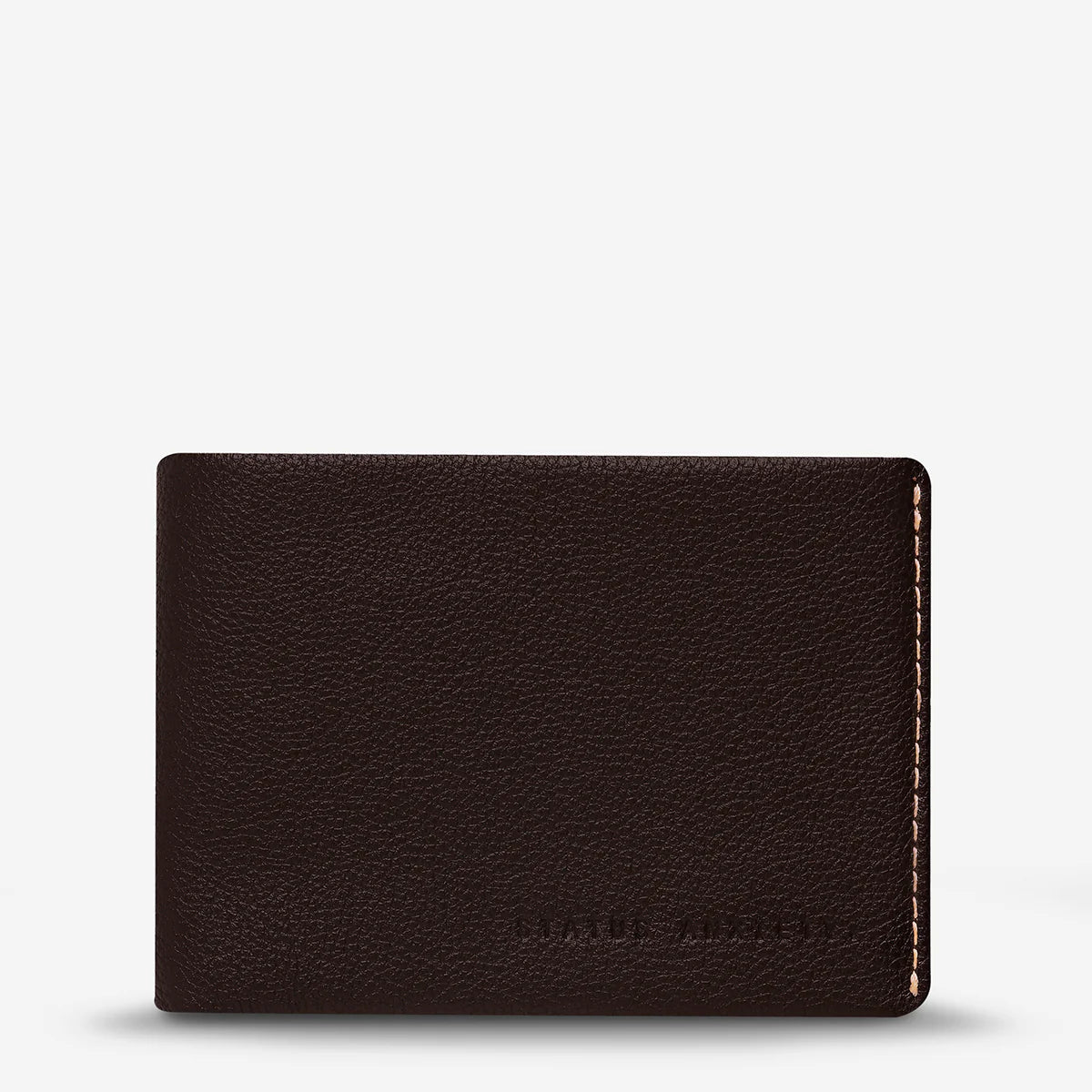 Status Anxiety Otis Wallet Chocolate