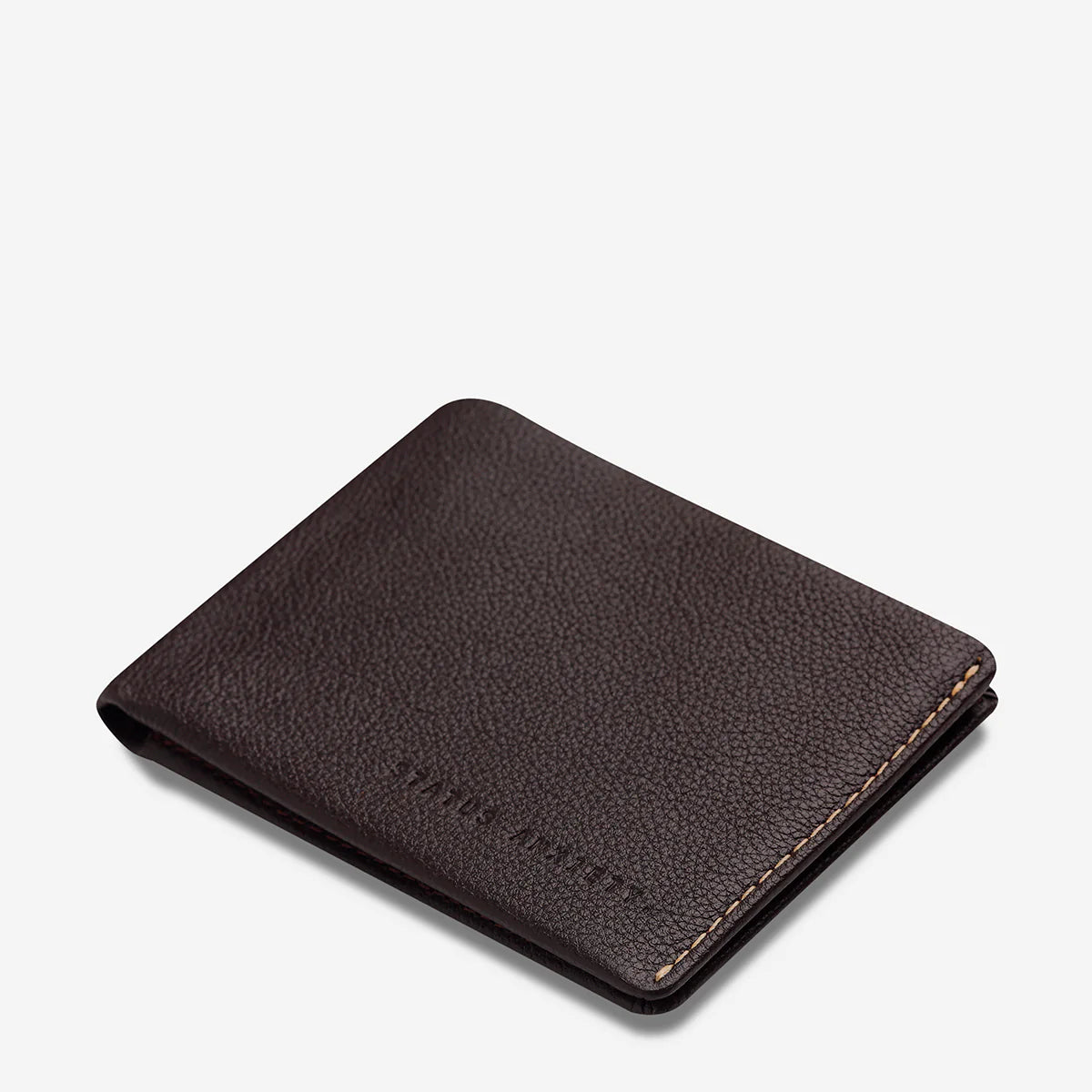 Status Anxiety Otis Wallet Chocolate