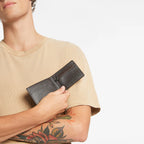 Status Anxiety Otis Wallet Chocolate