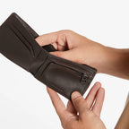 Status Anxiety Otis Wallet Chocolate