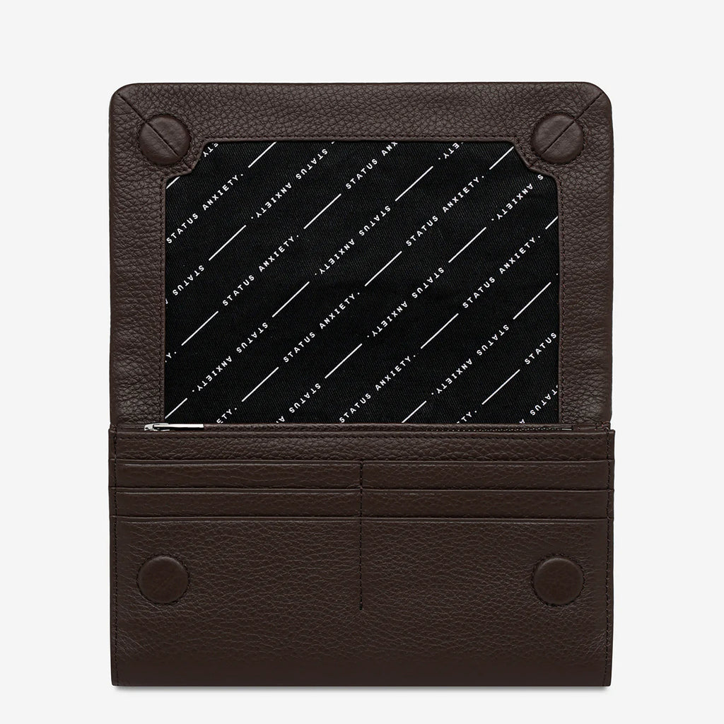 Status Anxiety Remnant Wallet Cocoa