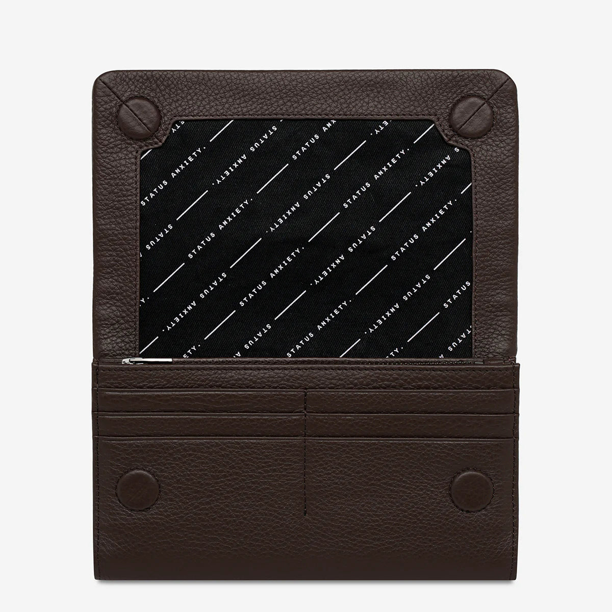 Status Anxiety Remnant Wallet Cocoa