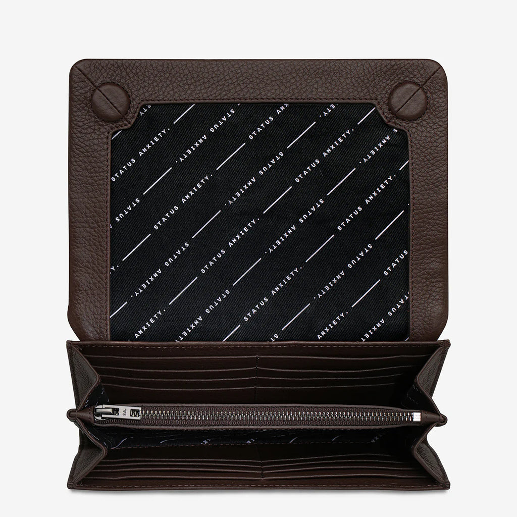 Status Anxiety Remnant Wallet Cocoa