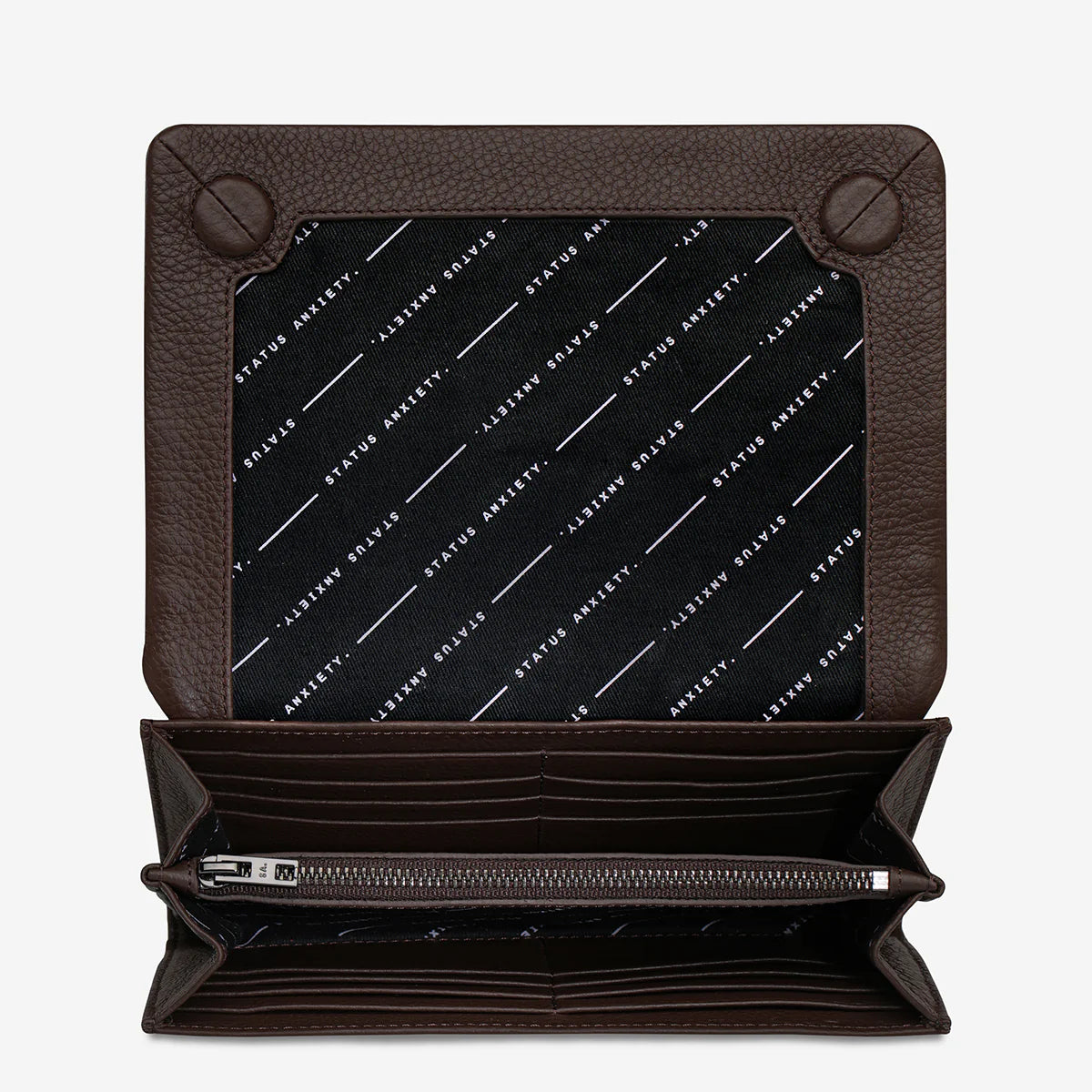 Status Anxiety Remnant Wallet Cocoa