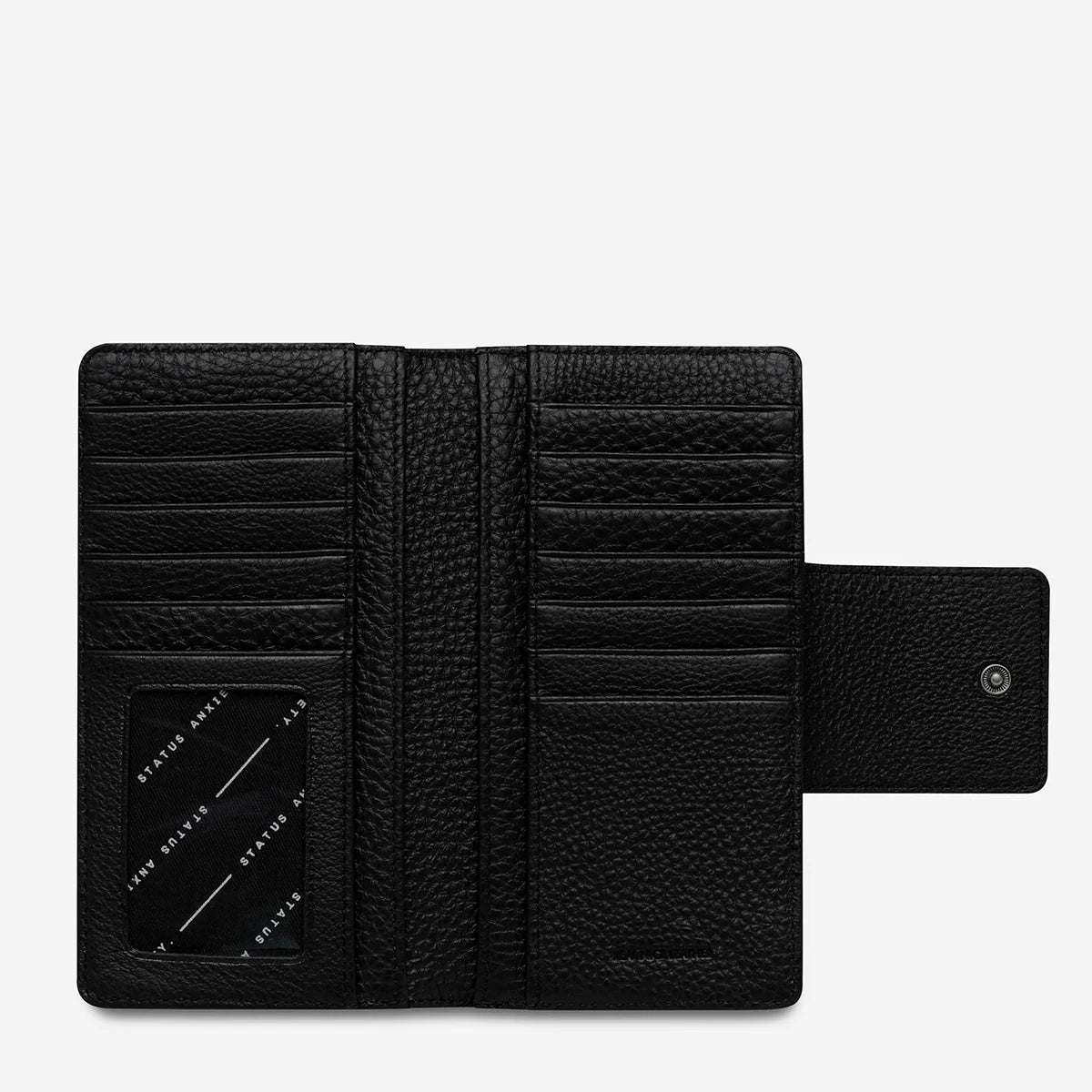 Status Anxiety Ruins Wallet Black