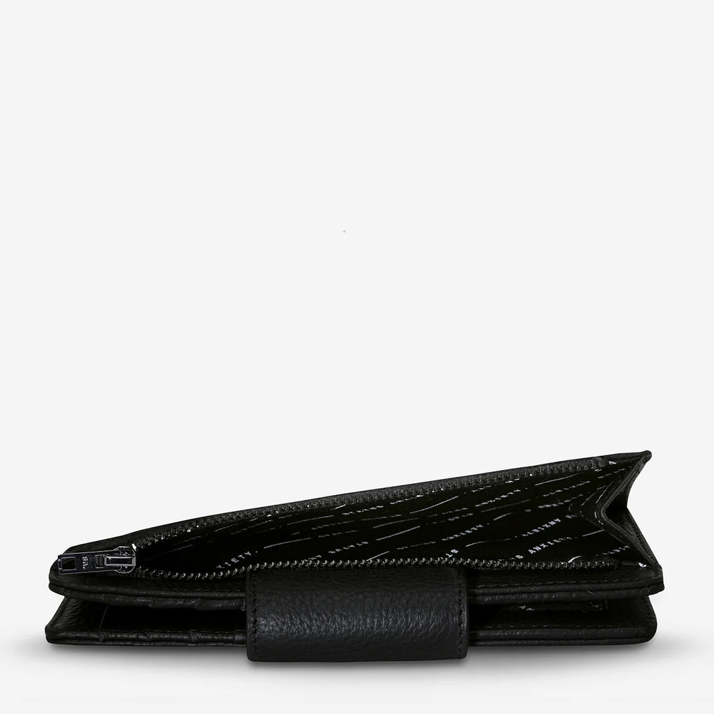 Status Anxiety Ruins Wallet Black