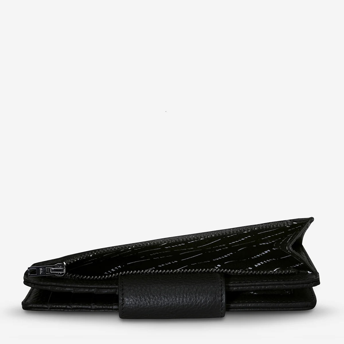 Status Anxiety Ruins Wallet Black