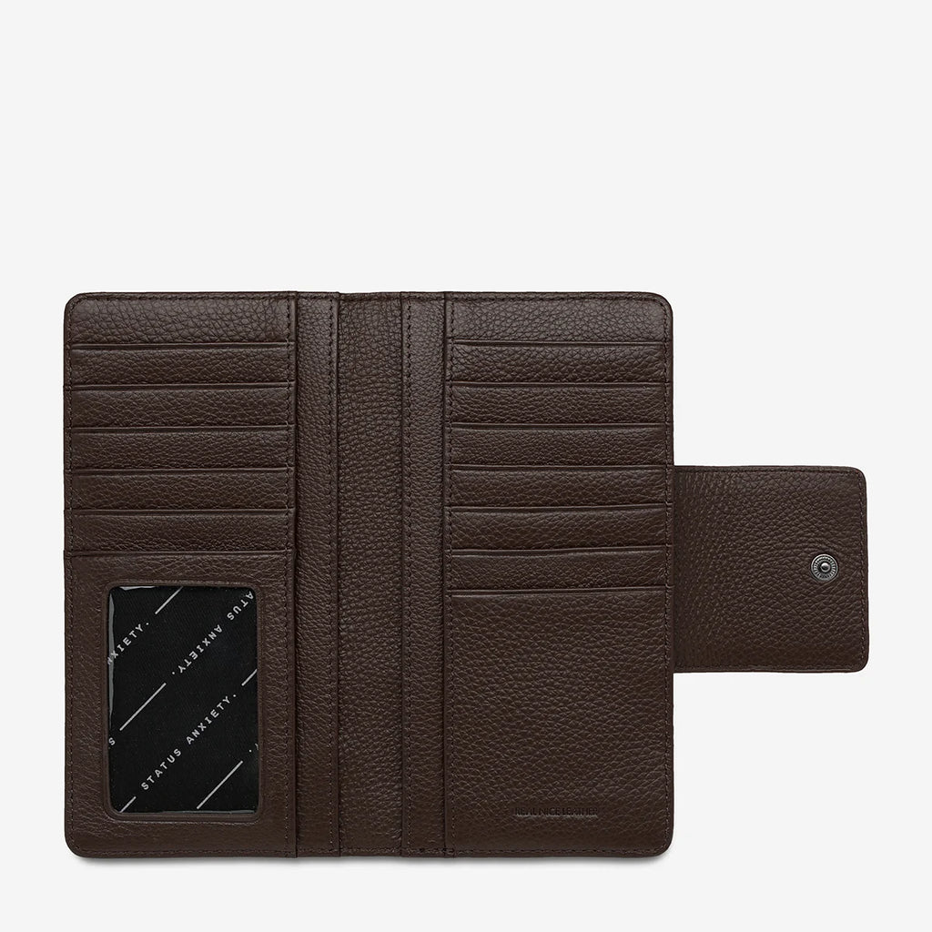 Status Anxiety Ruins Wallet Cocoa
