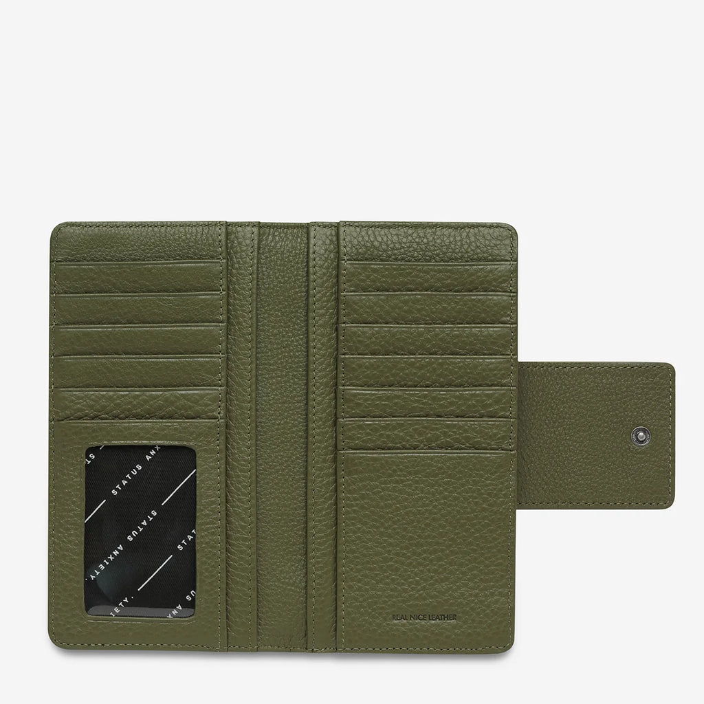 Status Anxiety Ruins Wallet Khaki