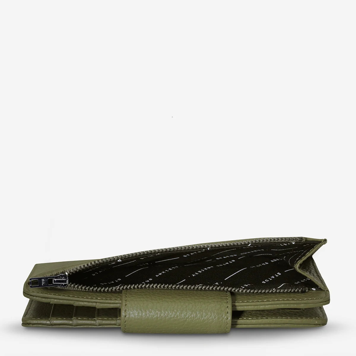 Status Anxiety Ruins Wallet Khaki